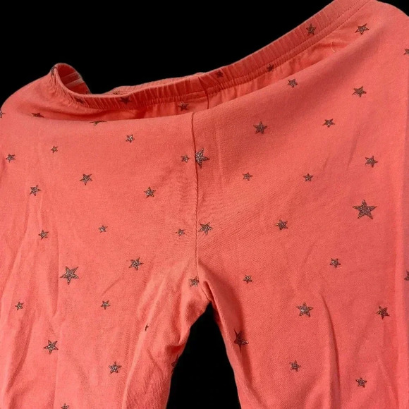NWOT Basic Editions Girls Leggings Size XL 14 - 16 Silver star accents - Picture 3 of 5